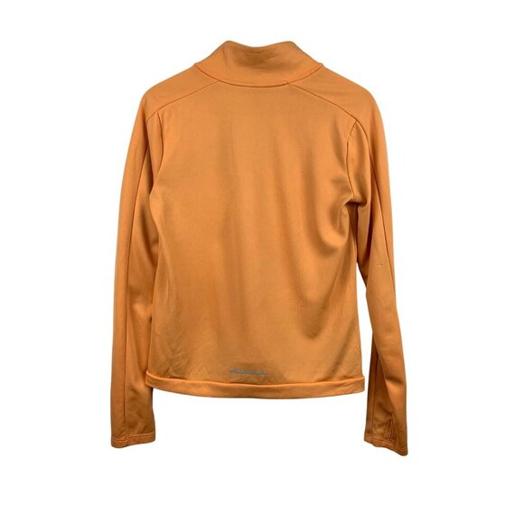 Nike Orange Quarter-Zip Pullover Jacket Women’s M - Picture 2 of 8
